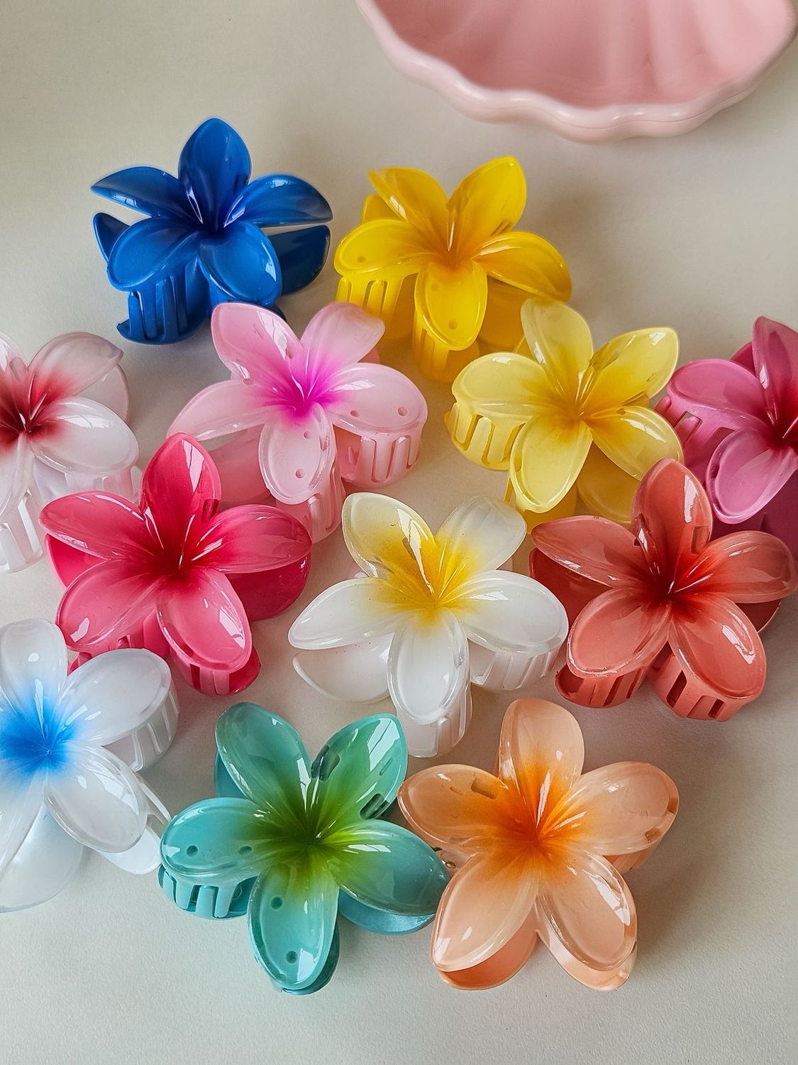 Flowers Claw Clip