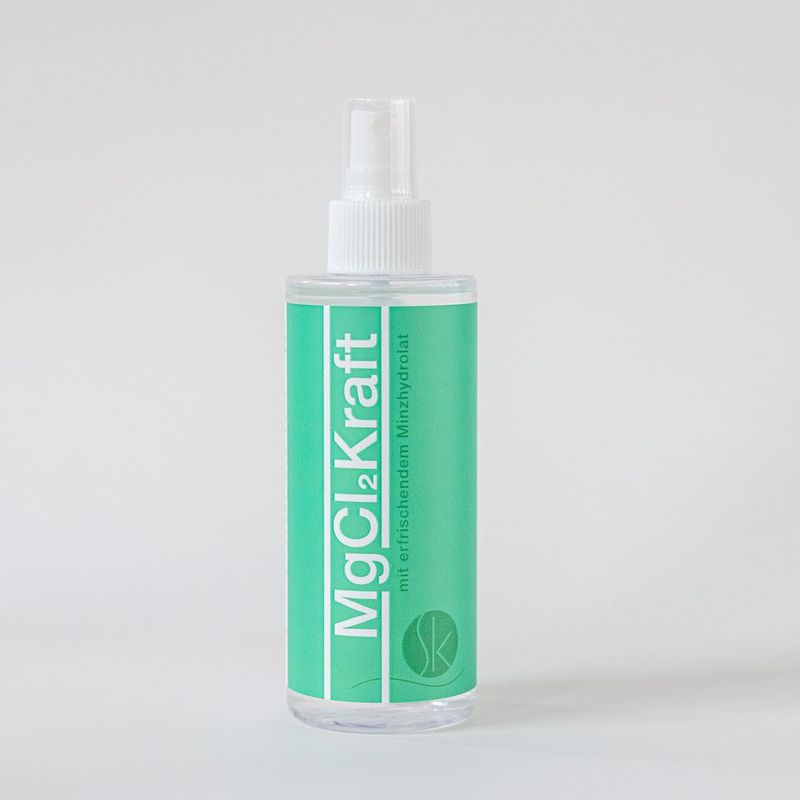 Magnesiumöl mit Minzhydrolat (21%) 200 ml Magnesiumöl mit Minzhydrolat (21%) 200 ml