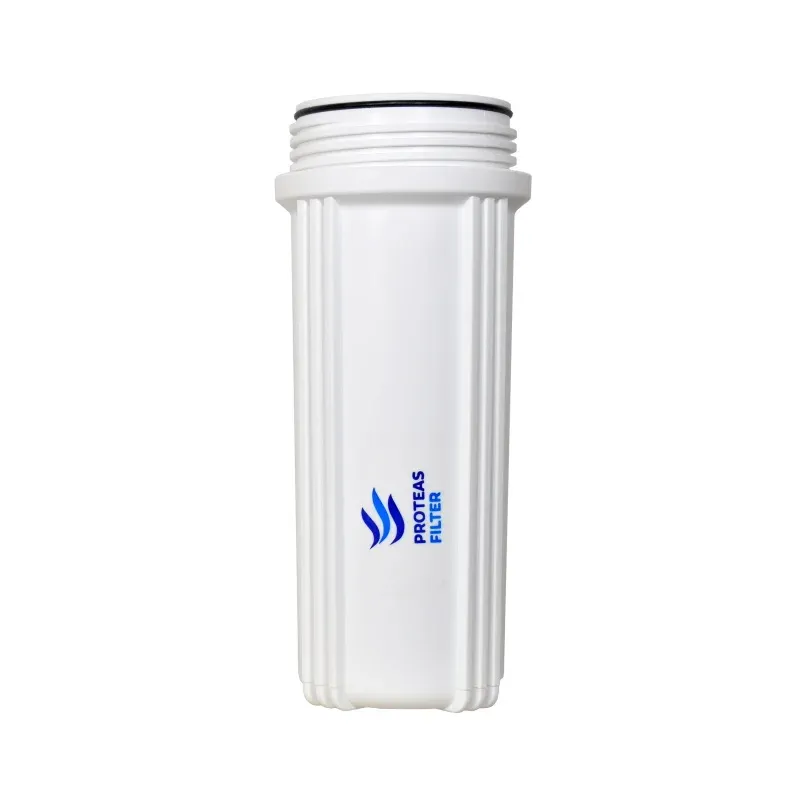 Κέλυφος 10″ λευκό για φιλτροθήκες 2Μ 10″–1/4″ και 1/2″ Κέλυφος 10″ λευκό για φιλτροθήκες 2Μ 10″–1/4″ και 1/2″