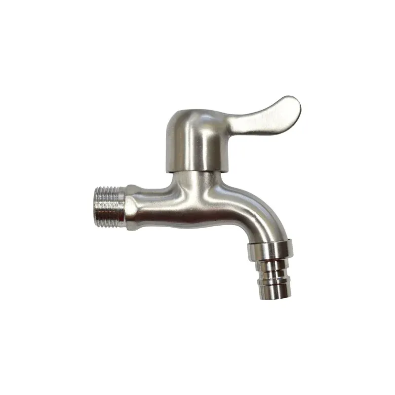 Βρύση εξωτερικού χώρου SS304 με μακρύ χερούλι