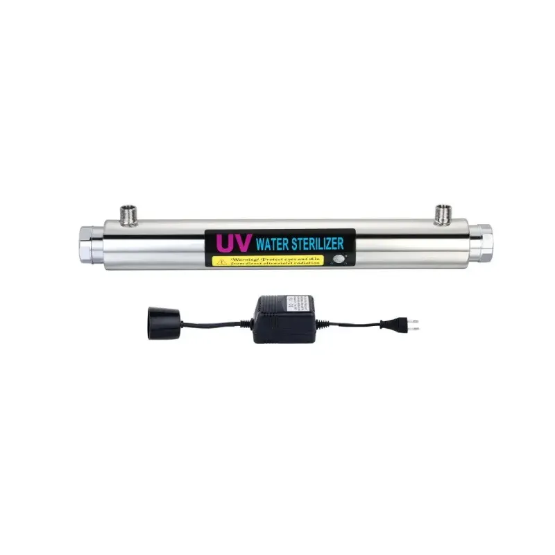 Σύστημα υπεριώδους ακτινοβολίας (UV) 1/2″–1.360L/h–25W–220V Σύστημα υπεριώδους ακτινοβολίας (UV) 1/2″–1.360L/h–25W–220V