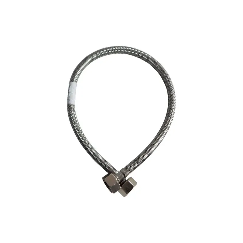 Σπιράλ inox 60cm 1/2″ θηλυκό–θηλυκό