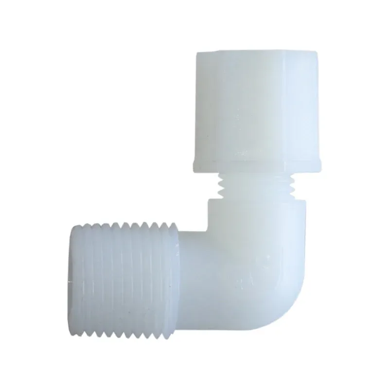 Ρακόρ πλαστικό γωνία Jaco 3/8″ αρσ. –1/4″ σωλ. βιδωτό Ρακόρ πλαστικό γωνία Jaco 3/8″ αρσ. –1/4″ σωλ. βιδωτό