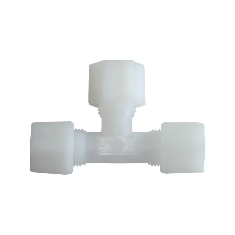 Ρακόρ πλαστικό ταφ Jaco 3/8″– 3/8″– 3/8″ βιδωτό