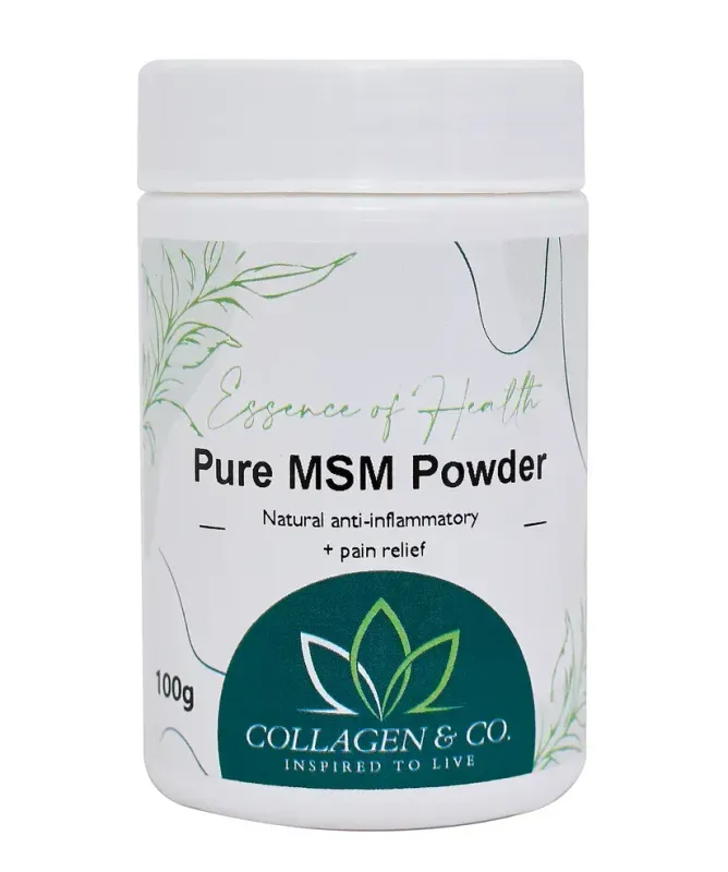 100g Pure MSM Powder Tub