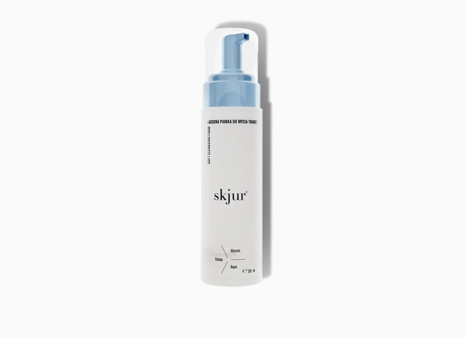Skjur Łagodna pianka do mycia twarzy - 200 ml