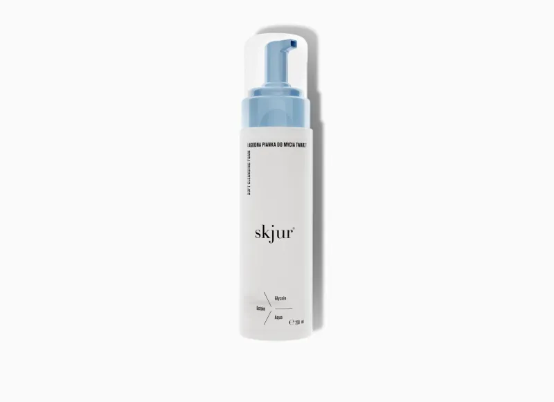 Skjur Łagodna pianka do mycia twarzy - 200 ml