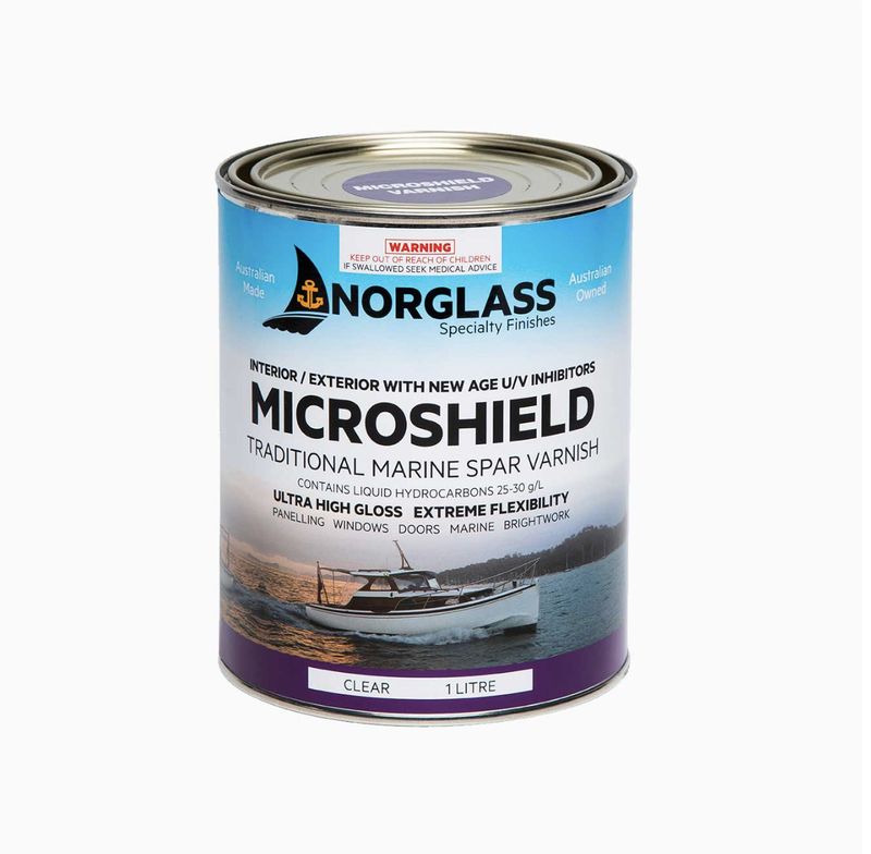 Microshield Traditional Marine Spar Varnish Clear 1L