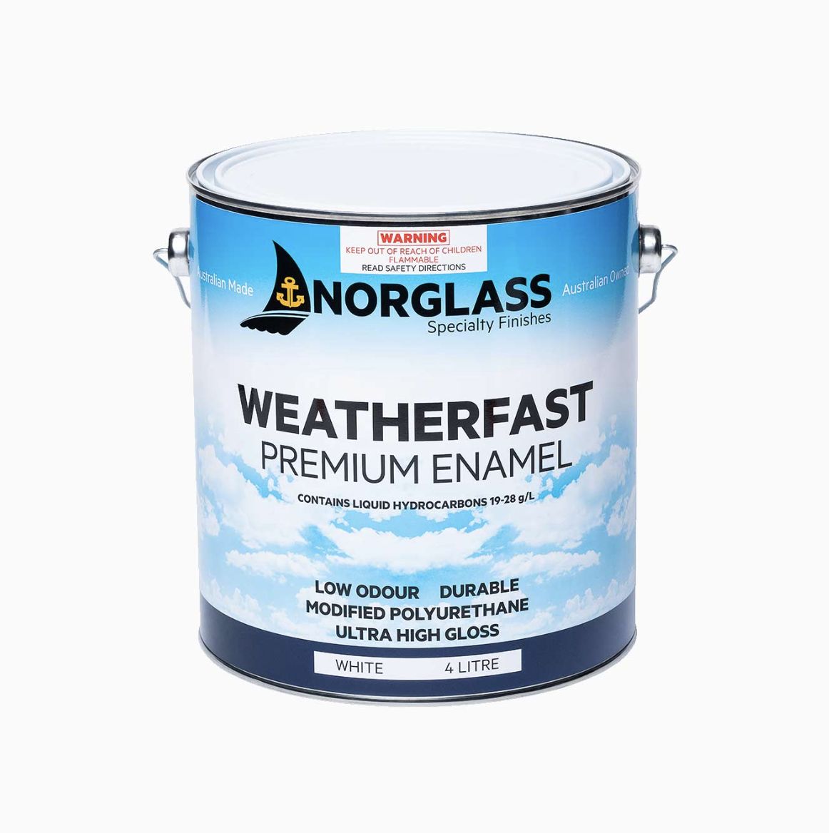 Weatherfast Enamel Black 1L