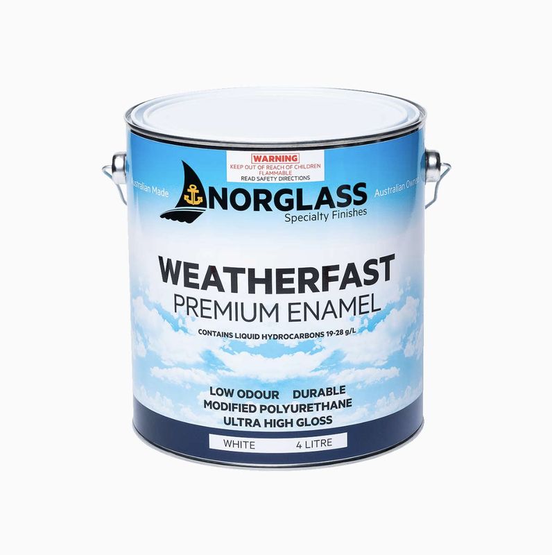 Weatherfast Enamel Black 1L