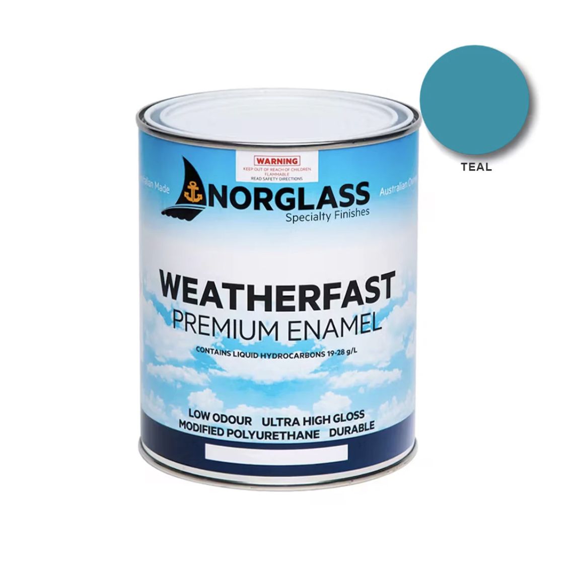 Weatherfast Enamel Teal 500ml