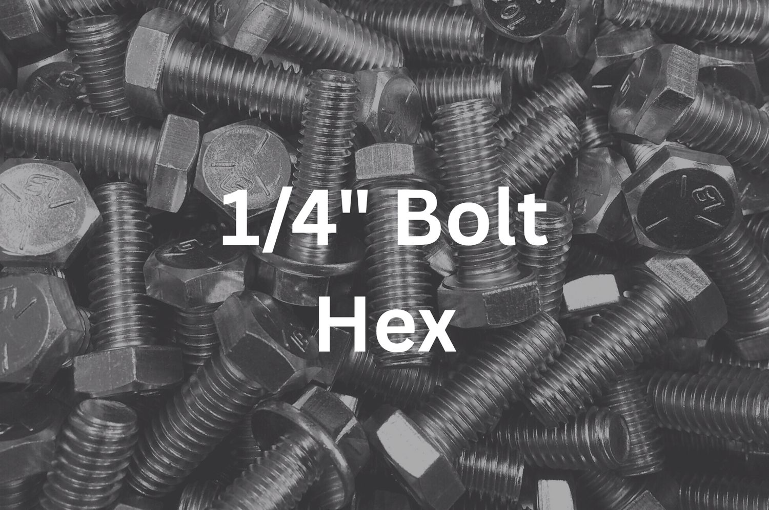 1/4&quot; x 1/2&quot; Hex Bolt