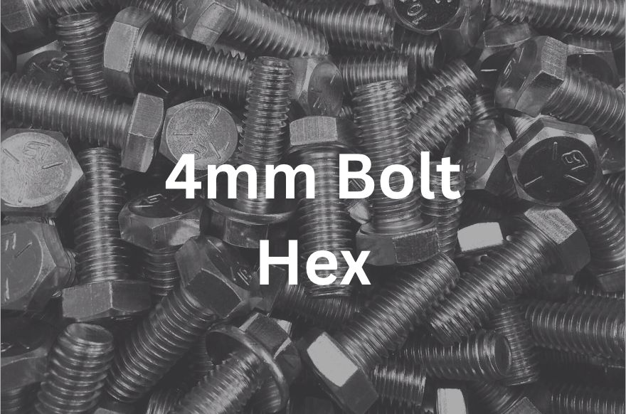 4mm x 50mm Hex Bolt