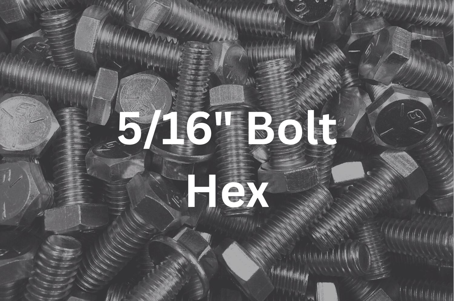 5/16&quot; x 3/4&quot; Hex Bolt