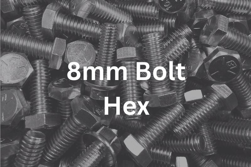 8mm x 25mm Hex Bolt
