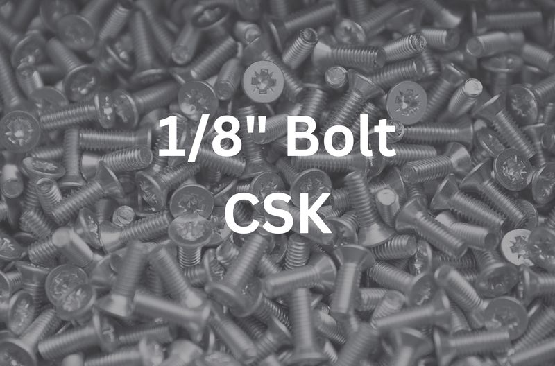 1/8&quot; x 3/8&quot; CSK Bolt