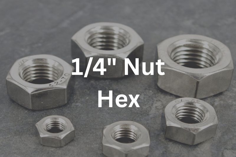 1/4&quot; Hex Nut