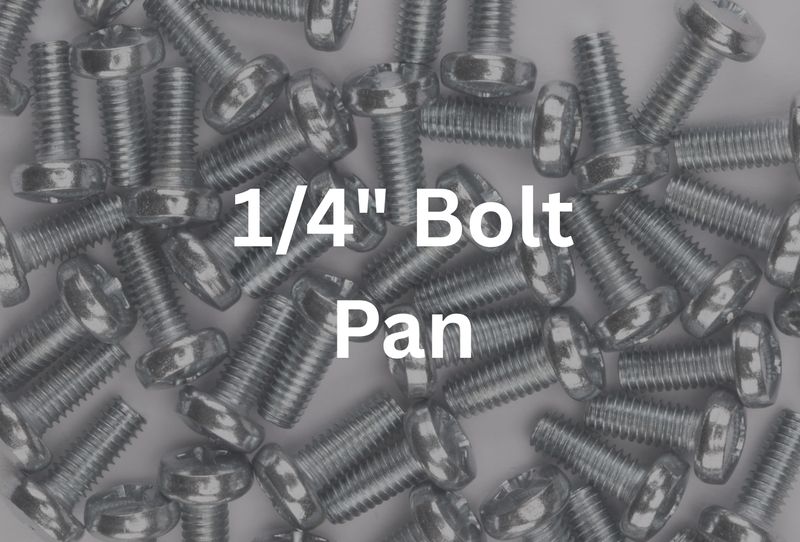 1/4&quot; x 5/8&quot; Pan Bolt