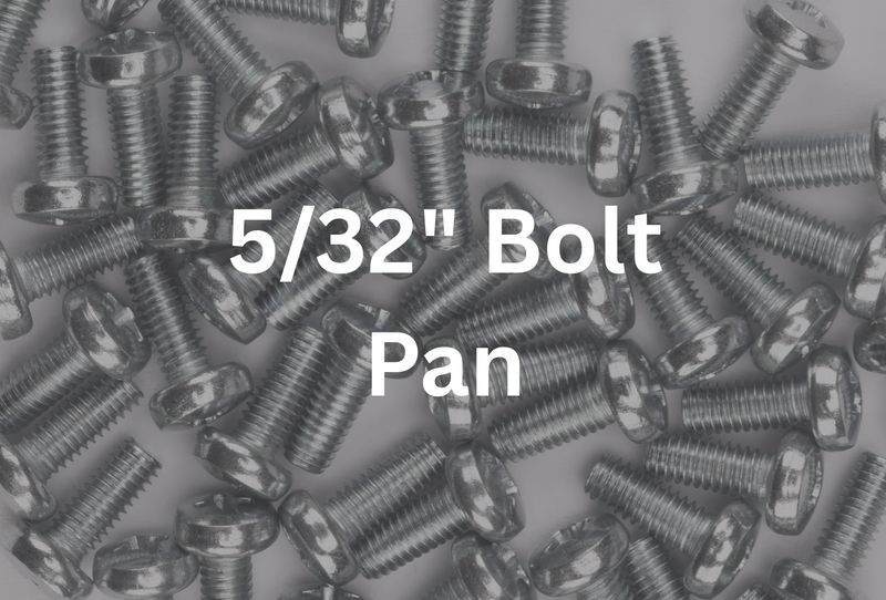 5/32&quot; x 1&quot; Pan Bolt