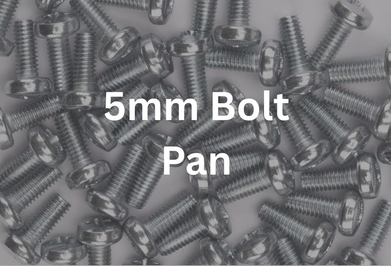5mm x 25mm Pan Bolt