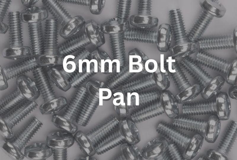 6mm x 12mm Pan Bolt