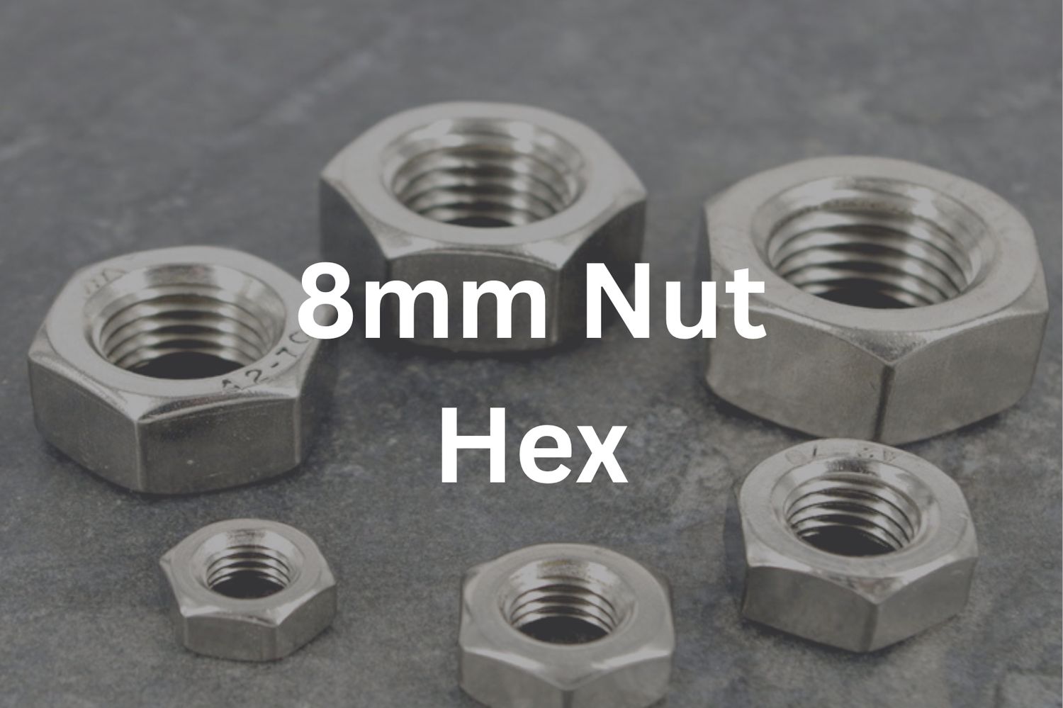 8mm Hex Nut