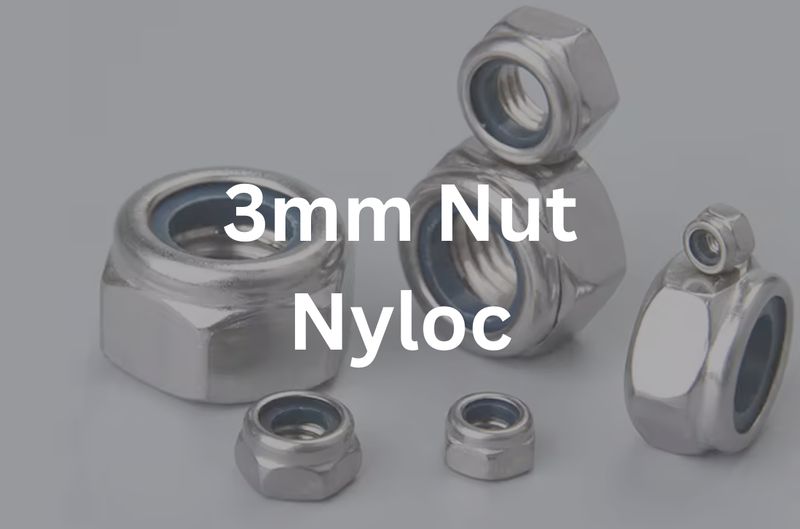 3mm Nyloc Nut
