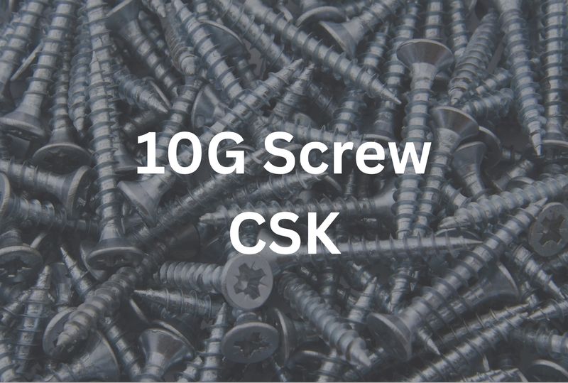 10G x 1&quot; CSK Screw