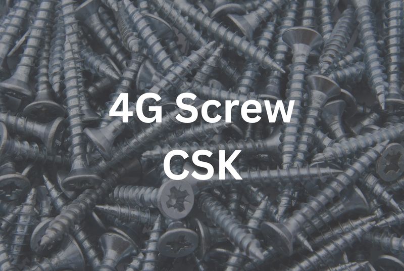 4G x 5/8&quot; CSK Screw