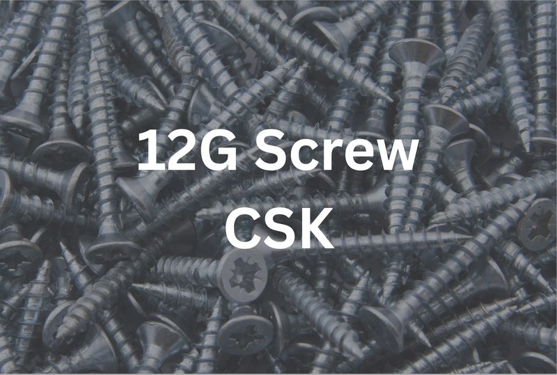 12G x 3/4&quot; CSK Screw