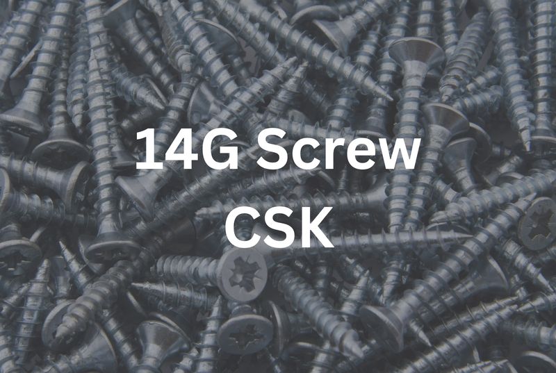 14G x 1&quot; CSK Screw