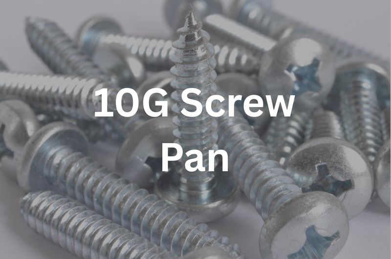 10G x 1 1/2&quot; Pan Screw