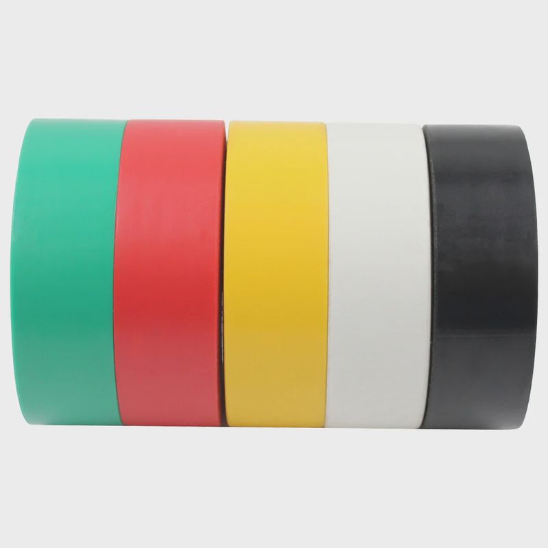 PVC Electrical Tape-24 Rolls/Box Assorted 19mmx4.5m