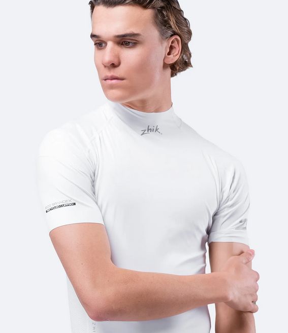 Mens Eco Spandex UPF50+ Short Sleeve Top