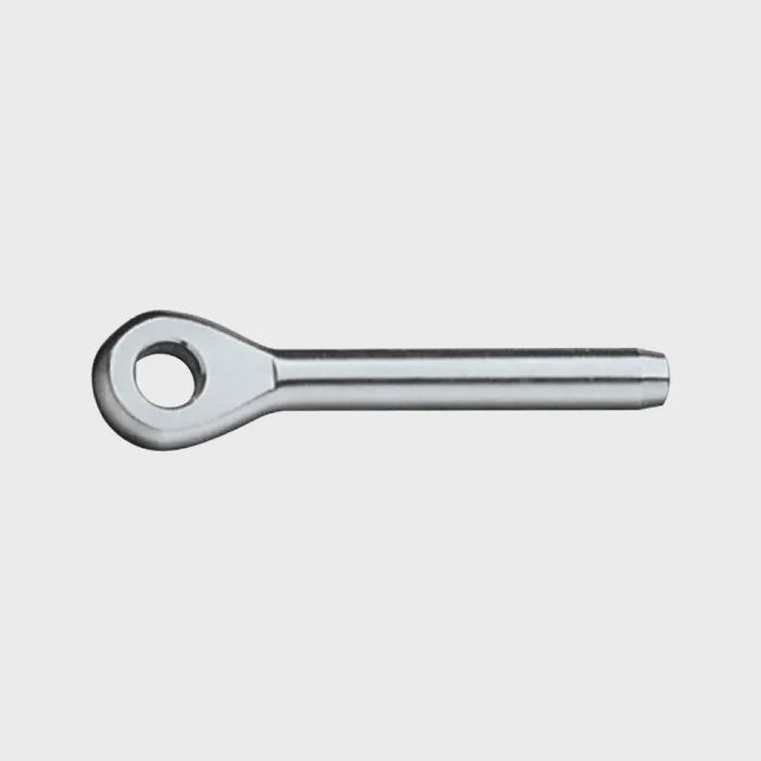 Eye Swage Terminal for 3mm Metric Wire, 6.5mm Hole