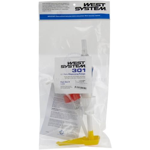 West System Dispensing Pump Set 5:1 - 1.2 Litere Pack