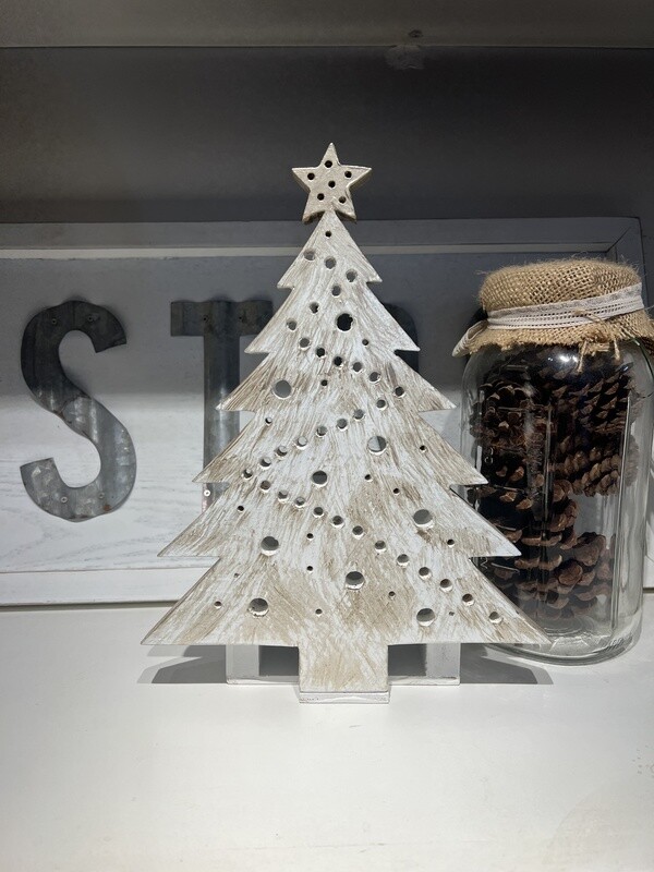 Christmas Tree with Star Candle Holder by ThatOldThing/ThatOldScent™