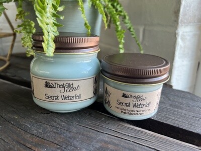 Secret Waterfall Scented Handcrafted Soy Wax Blend Candle