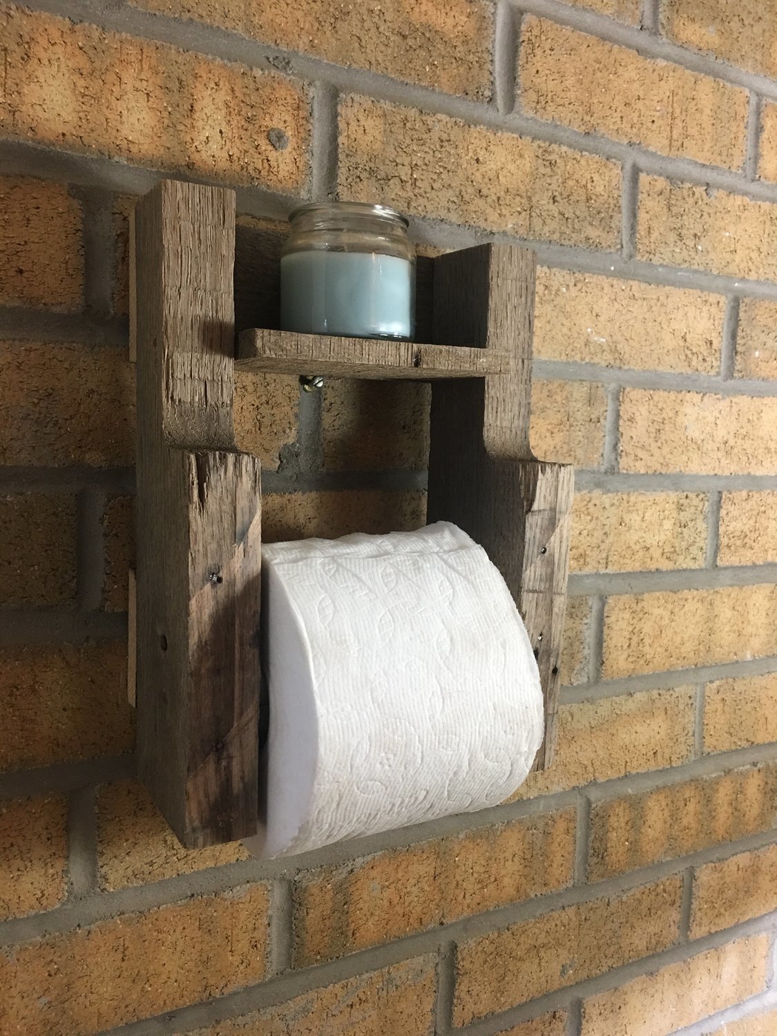 Rustic toilet 2024 paper holder