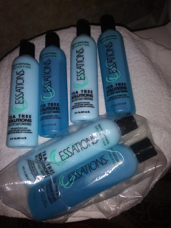 Essations tea tree shampoo and conditioner