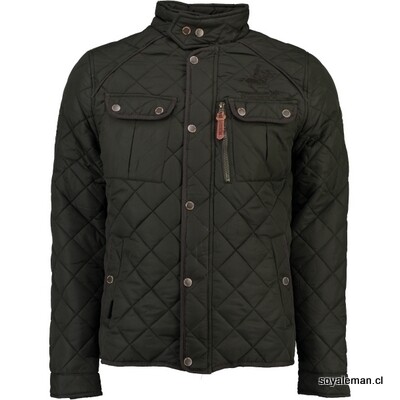 Geographical Norway Bowling Parka Verde Oscuro XL