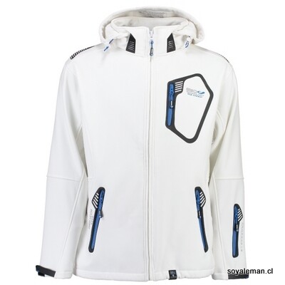 Geographical Norway Telphine Softshell Blanco S