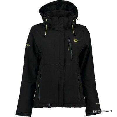 Geographical Norway Tehouda Softshell chaqueta Negro 4/XL