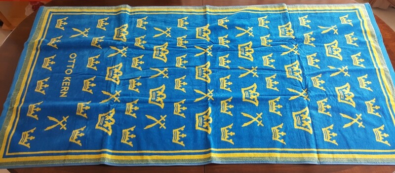 Otto-Kern toalla OK 36 His Majesty 80x160cm Azul/Oro