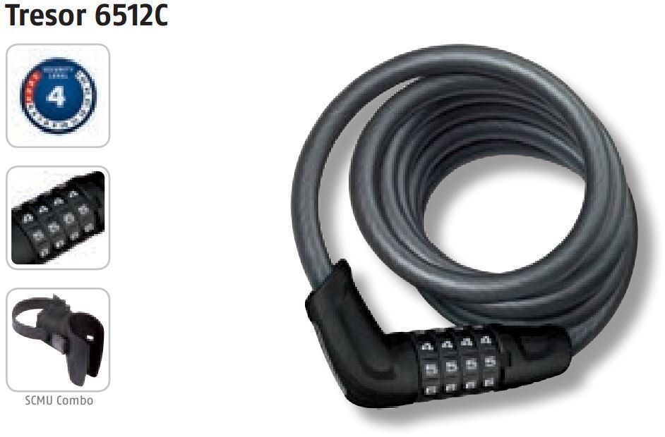 ABUS Tresor 6512C/180 BK SCMU