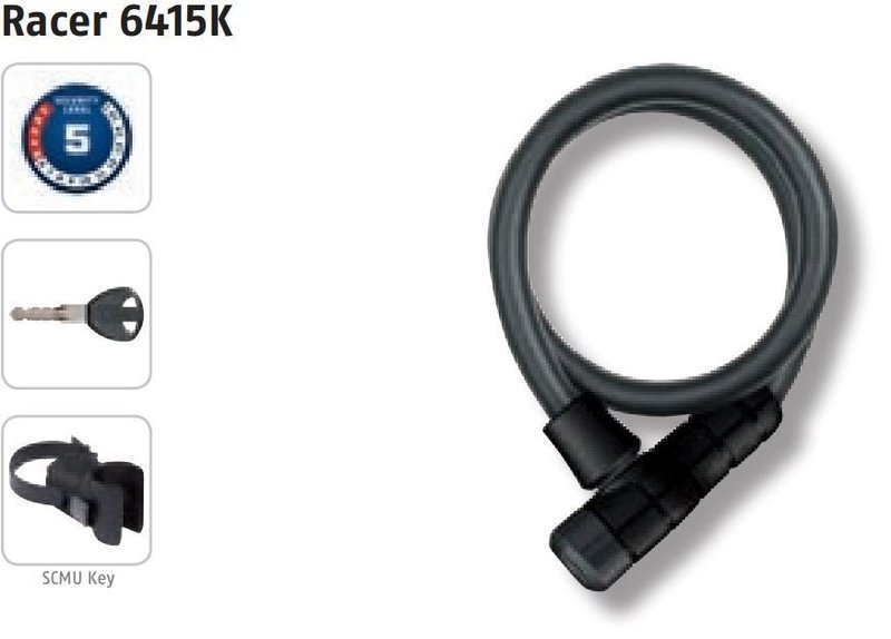 ABUS Racer 6415K/120 BL SCMU