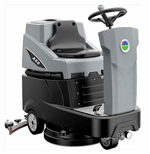 New Ride on Auto Floor Scrubber Machine 22&#39;&#39; with Battery, Brush