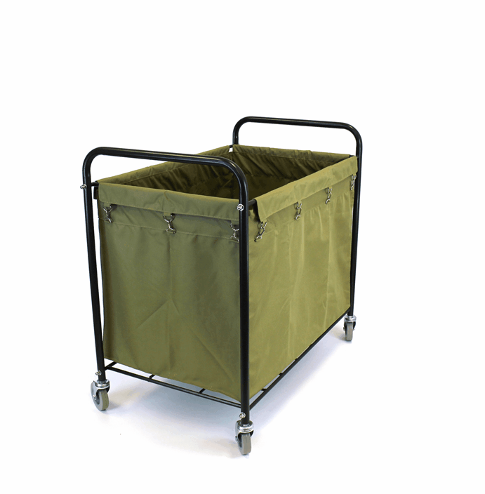 Commercial Laundry Cart , H 37.6" x W 21.8" x L 35.8" - AF08156