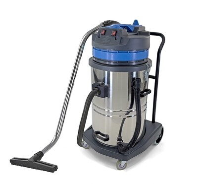 Industrial Vacuum Cleaner Wet/Dry - 2 Motors - 21 Gallon Industrial Vacuum Cleaner Wet/Dry - 2 Motors - 21 Gallon