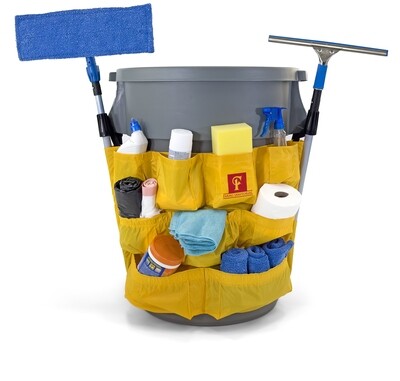 Trash Can Caddy Bag | Brute Compatible | Fits 32-55 Gallon Can